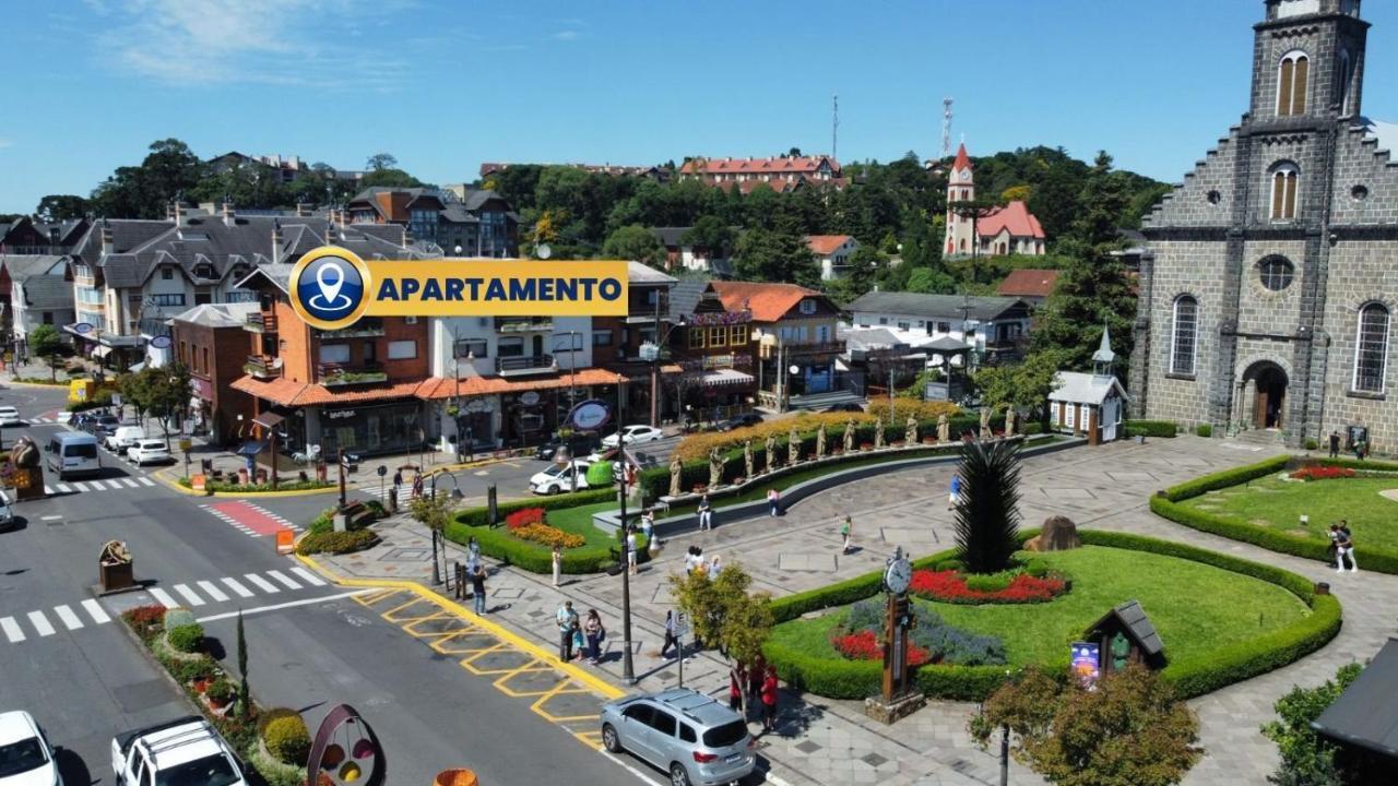 Apartamento Oppitz - No Coracao De Gramado Junto Da Rua Coberta Apartment Exterior foto