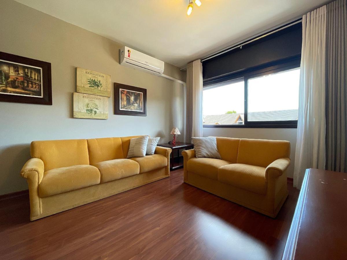 Apartamento Oppitz - No Coracao De Gramado Junto Da Rua Coberta Apartment Exterior foto