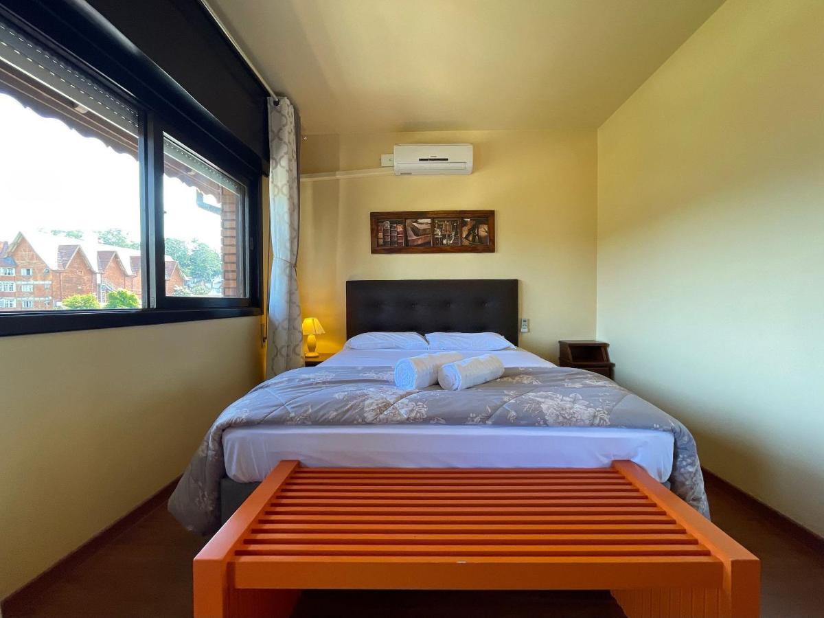 Apartamento Oppitz - No Coracao De Gramado Junto Da Rua Coberta Apartment Exterior foto